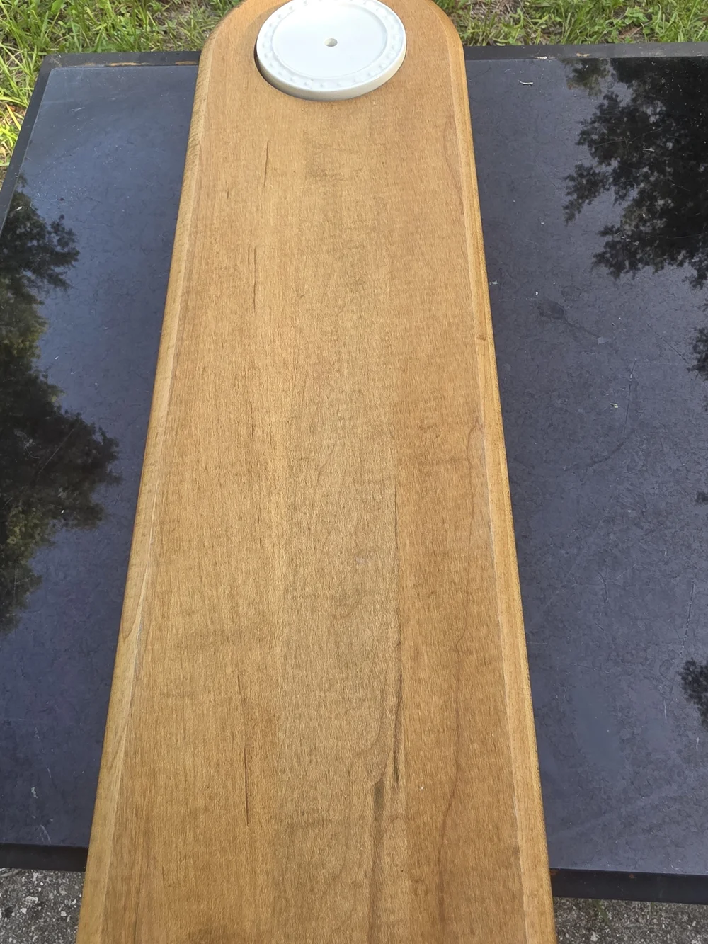 Nora Fleming JK Adams Wooden Cheese/Serving Board in Natural Brown